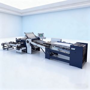 OEM PLC Control with Touchscreen in Zyhd780d-Rd Hug Type Electric Folding Machine