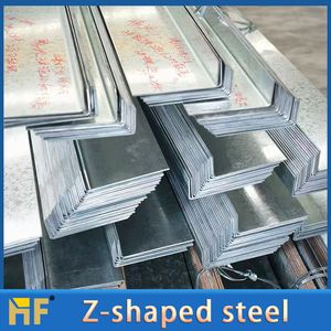 Hot-DIP Galvanized Z-Shaped Steel Wholesale of Punched Steel for High-Strength Steel Structures