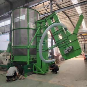 Corn Rice Wheat Coffee Beans Mobile Grain Dryer