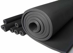 B1 Grade Black Colour Nitrile Foam Rubber Insulation Sheet