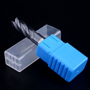 HRC45 4 Flutes Carbide Fresa CNC Flat End Mill Cutters for Steel