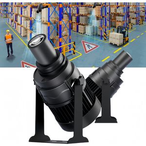 Forklift Anti-Collision System Virtual Sign Projector Safety Warning Projection Lighting for Warehouse
