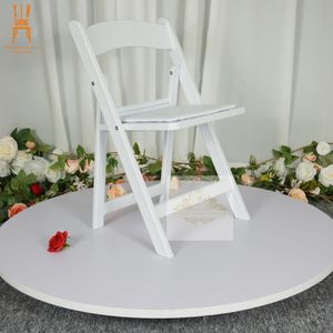 Plastic PP Party Rent Furniture Fold White Party Kid Resin Chair