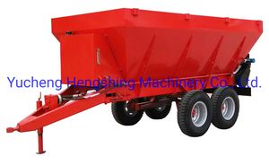 Agricultural Lawn Fertilizer Spreader with Compact Structure