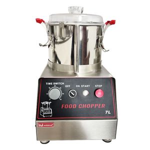 Stainless Steel Food Processor for Meat&Vegetable 7L Commercial Food Chopper