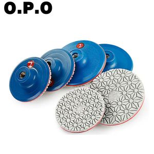 8 Inch Versatile Stone Tool OEM/ODM/Obm Customizable Diamond Water Grinding Disc for Wet Polishing Marble Granite Tile Concrete