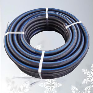 High Oil Resistance Fiber-Braided High Pressure Flexible Rubber Hydraulic Fuel Oil Hose