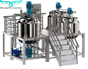 Beauty Chemical Shampoo Mixing Blender Mixer Plant Machine
