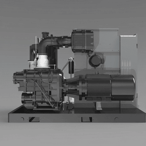 Energy-Saving Two-Stage Screw Air Compressor for Heavy Industrial Applications