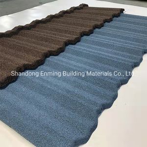 High Quality Classic Roof Tile Building Material Classic Metal Black Roof Tile