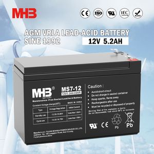 Mhb 12V 5.2ah Solar System Storage Lead Acid Battery with Longer Service Life