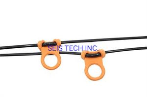 Plastic Geophone Cable Loose D-Loops for Geopone Collecting and transportation