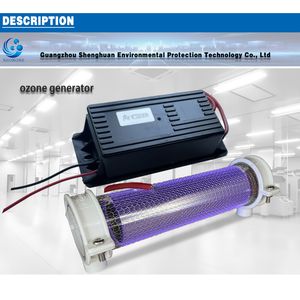High Productivity Ozone Generator Spare Parts Ozone Quartz Tube with Power Supply