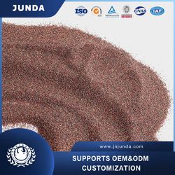 Rock Red Filtration Media 0.43-0.85mm Garnet Sand 20/40 Mesh for Water Treatment with Koc Approval