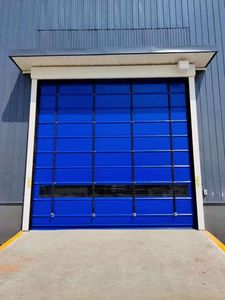 Automatic Interior Industrial High Speed Stacking Roller Shutter Doors