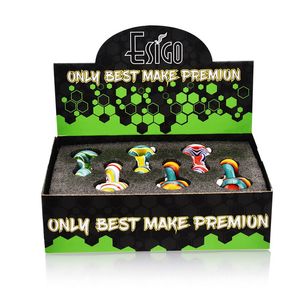 Esigo Heady Wig Wag Screen Glass Smoking Set Oil Burner Pipe Sweet Puff Pipe Glass Smoking Pipe with Premium Quality