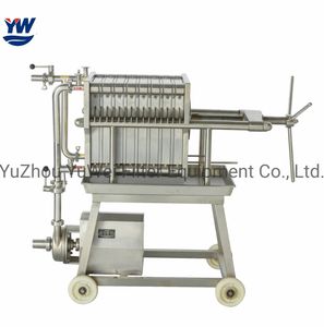 Stainless Steel Frame Filter Press for Dewatering/Oli Filter