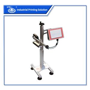 Industrial High Resolution Inkjet Printer Piezoelectric Coding Machine 72mm Print Height
