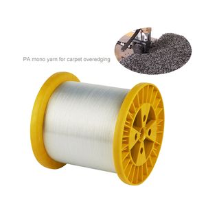Raw White PA/Nylon Monofilament Yarn for Carpet Overedging