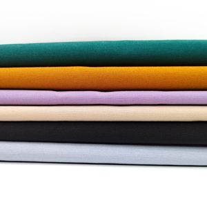Textile Fabric Factory Wholesale Tc Stretch 120GSM 74% Polyester 23% Cotton 3% Spandex Mixed Shirt Fabric