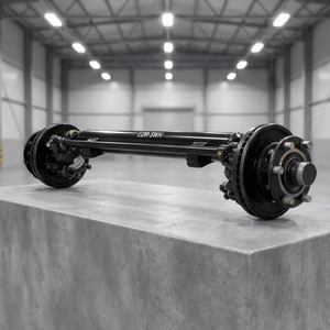 Monolithic 8t China Bulk Discount 4 Ton Front Axle Lightweight Axles