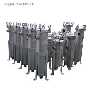 Food Grade Stainless Liquid Bag Filter Housing Single Bag Filter
