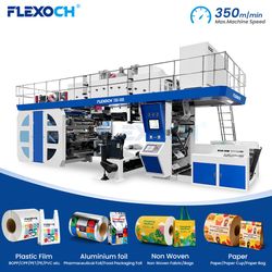 Versatile 6-Color Flexo Printing Machine for Paper Bags