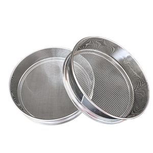 304/316 Stainless Steel Wire Mesh Laboratory Soil Sand Test Sieves