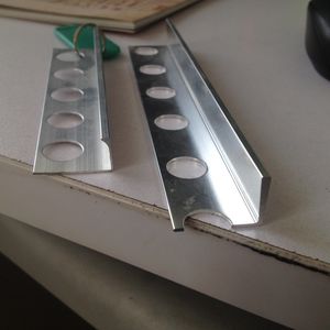 Factory Wholesale Aluminum Flooring Profile Metal Square Edge Trim