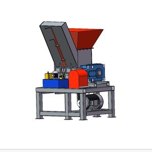 Robust Heavy-Duty Wear-Resistant Single Shaft Waste Shredder for Eco-Friendly Disposal