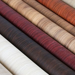 High Quality Embosse Wood Grain PVC Foil Roll Decorative Membrane for Furniture