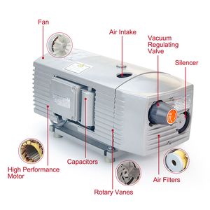 Provided by Wordfik Chinese Vacuum Pump Manufacturer Vd16 Oil-Free Series Dry Rotary Vane Vacuum Pump