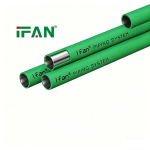 Ifan Customized PPR Water Pipe Plumbing Materials PPR Steel Plastic Pipe Plastic PPR Pipe