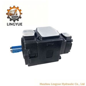 PV2r13 Series Double Vane Pump Series Replacement Compatible with PV2r13-6-52 PV2r13-8-60 PV2r13-10-66 PV2r13-12-76