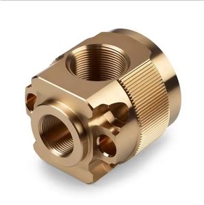 High Precision 5 Axis CNC Metal Machining Milling Stainless Steel Brass Aluminum Titanium