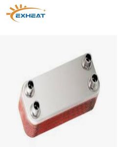 Hydraulic Oil Brazed Plate Heat Exchanger Ex95-20d Oil Pasteurization