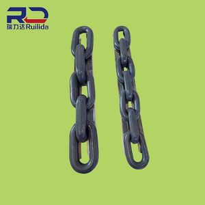 U2 U3 Black Painted Marine Stud Anchor Chain