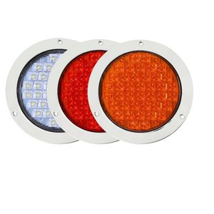 LED 4" Red Stop Turn Tail Brake Lamp Truck Trailer Tail Light/Lamp