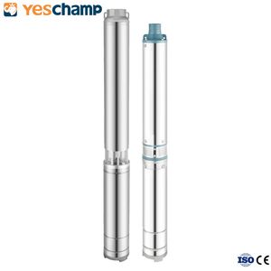 Multistage Vertical Stainless Steel Deep Well Submersible Electric Pump From Yeschamp