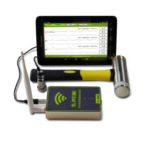Pit Test Machine Pile Integrity Tester Pile Detector Pit Wireless Integrity Testing System Pile Impact Echo Tester Pile Test Equipment