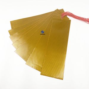 Custom Kapton Film Heater 12V 5V 220V 100W 110X350mm Pi Heater Polyimide Adhesive Film Heater