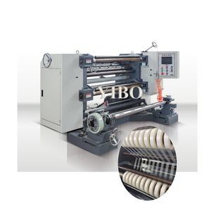 BOPP PE Pet PVC Plastic Film Slitter Rewinder Machine