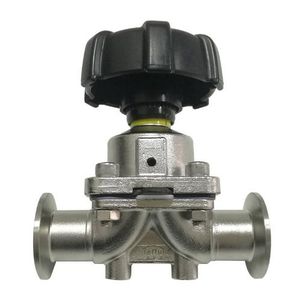 Sanitary Stainless Steel SS316L Manual/Pneumatic Diaphragm Valve 2way