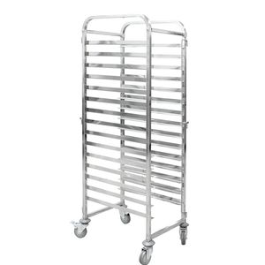 Daosheng Stainlesssteel Cooling Tray Rack Bakery Bread Rack Trolley Cart Baking Tray Rack