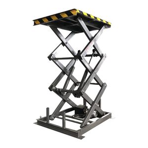 CE Fixed Scissor Lift Hydraulic Platform for Warehouse Heavy Cargo Lifting