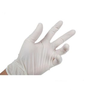 Hot Sale Disposable Medical Waterproof Latex Examination Gloves Powder-free
