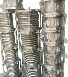 PTFE-Lined Metallic Expansion Joint Compensator High Temp&Corrosion Industrial Universal
