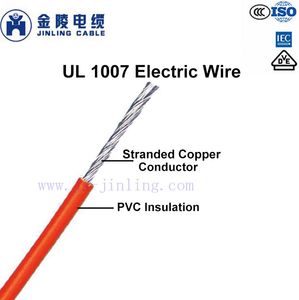 UL1007 Copper Stranded Single Core Flexible PVC Insulated Electric Wire