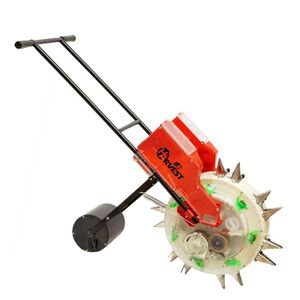 Agricultural Farm Portable Vegetable Grain Machine Corn Peanut Mung Bean Soybean Mini Row Hand Push Wheat Planter Seeder