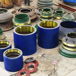 High Performance Cone Crusher Liner Parts with Machinery Test Report Provided